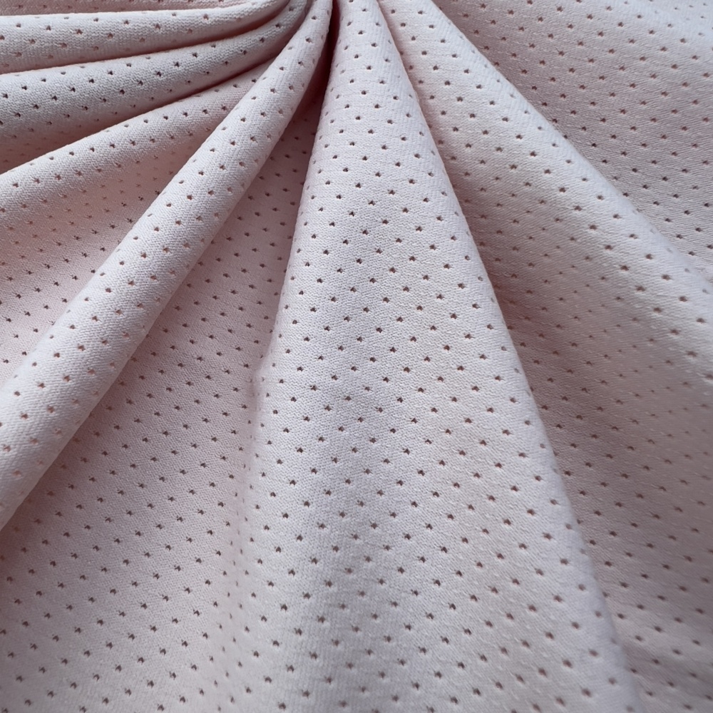 Women's Boys' Girls' Yoga Fitness Activewear 87% Nylon 13% Spandex 160gsm Anti-Pill Cool Mesh Cloth Breathable Rib Plain