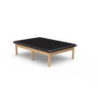 Table de rééducation bariatrique à hauteur fixe avec cadre en bois massif Mt Design Thera