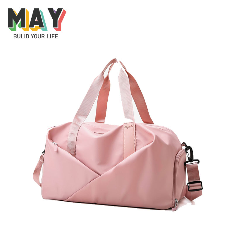 women scustom gym bag Yoga bag dry wet separate swimming gym bag