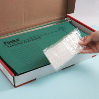 Accessoires extensibles de dossier de fichier de bureau de taille FC de matériel de papier de FOSKA avec l'expansion de 3cm pour les dossiers volumineux et les dossiers médicaux