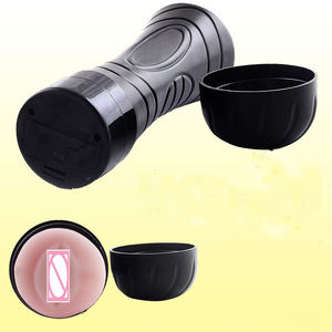 Copa de masturbación para hombres, juguete sexual de silicona con vibración eléctrica, succión de garganta profunda y vagina - Product Image 4