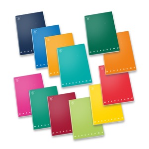 PIGNA - CARNET MAXI MONOCHROME 42 FEUILS A4 LIGNÉS SANS MARGES ASSORTIS - Product Image 1