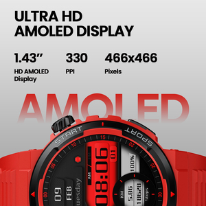 Reloj Inteligente Zeblaze <span class=keywords><strong>Ares</strong></span> 3 Plus con Pantalla AMOLED Ultra HD de 1.43'' 466*466, <span class=keywords><strong>Android</strong></span> IOS, Monitor de Oxígeno en Sangre, Seguimiento de Salud, Reloj Deportivo - Product Image 4