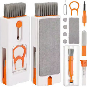 Kit de nettoyage de clavier d'ordinateur portable 11-en-1 outil de brosse de nettoyage électronique <span class=keywords><strong>pour</strong></span> téléphone portable iPhone <span class=keywords><strong>pour</strong></span> ordinateur tablette <span class=keywords><strong>Airpods</strong></span> - Product Image 3