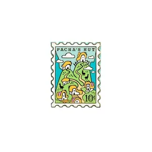 Hoedenkraag Kleding Postzegel Pacha 'S Hut Natuur Berg China Geen Minimum Bulk Logo Custom Metalen Reversspeld