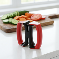 Aiguiseur de couteaux de cuisine ajustables, automatique, aiguiseur x-couteaux automatique,
