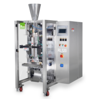 Machine d'emballage verticale entièrement automatique RL520, machine d'emballage tout-en-un adaptée aux poudres et aux granulés
