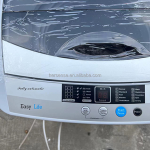 Lave-linge à chargement par le haut 220V, petite taille, prix abordable, 6kg, entièrement automatique, modèle EAWM6000, prêt à être expédié, échantillons acceptables - Product Image 2