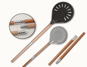 <span class=keywords><strong>Pelle</strong></span> à pizza ronde avec manche étendu <span class=keywords><strong>en</strong></span> <span class=keywords><strong>bois</strong></span> massif, de 7 à 10 pouces, pour le traitement sous-marin personnalisé - Product Image 6