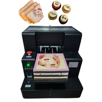 Machine d'impression alimentaire comestible Résolution 600dpi Gâteau Cookie Pain Macaron Cuir & Bill Card Printer