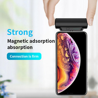 Chargeur sans fil à aspiration magnétique, charge rapide 15W, batterie portable 3000mAh, charge solaire, technologie GaN, batterie lithium 18650 pour les voyages