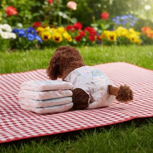 Échantillon disponible, Vente en gros à prix bas : Couches jetables super absorbantes pour chien femelle, pour l'apprentissage de la propreté - Product Image 1