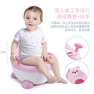 Baby <b>Potty</b> Seat Cartoon Design Adjustable PP Material For Toddlers <b>Training</b> Use - Product Image 1