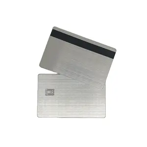 고품질 주문 인쇄할 수 있는 0.85mm 간격 플라스틱 금속 Nfc 카드