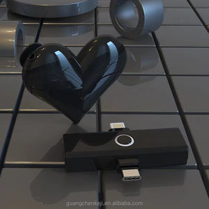 Gran oferta, micrófono inalámbrico de doble cabeza con reducción de ruido integral para TikTok <span class=keywords><strong>YouTube</strong></span> Vlogs con conector tipo C - Product Image 4