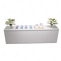 Présentoir à lunettes présentoir de comptoir vitrine de magasin optique meuble design d'intérieur table de rangement multi-tiroirs pour lunettes de soleil