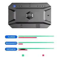 Telefonda veya Tablette Klavye ve Fare Kullanımı için Oyun Tetikleyici Adaptörü, ABS Malzeme, Mobil Oyunlar için Kompakt Tasarım, Co