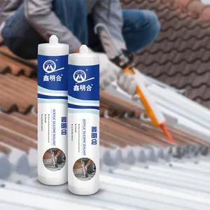 Factory Price Paintable Weatherproof Anti-crack Waterproof Acrylic Siliconized Proof Acrylic Sealant Latex Repairing Caulk