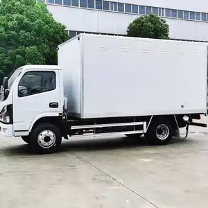 Brand new dongfeng 4x2 refrigerated milk tank truck delivery van refrigerated van and truck for sale