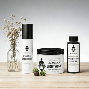 ชุดจัดแต่งทรงผมสุดฮิ<span class=keywords><strong>ต</strong></span> BEAUTRUE ประกอบด้วยแป้งเพิ่มวอลลุ่ม โพเมด ดินเหนียว และสเปรย์น้ำทะเล สำหรับจัดแ<span class=keywords><strong>ต</strong></span>่งทรงผมเพิ่มวอลลุ่มและเท็กซ์เจอร์ - Product Image 1