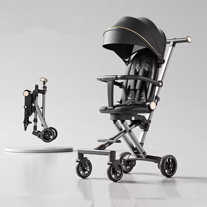 <span class=keywords><strong>Cochecito</strong></span> de Bebé Ligero de Diseño <span class=keywords><strong>Moderno</strong></span>, Plegable, para Niños, con Función de Sentarse y Reclinarse - Product Image 5