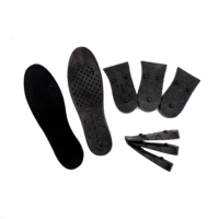 Semelles rehausseuses S-King, échantillon gratuit, 4 couches, coussin d'air de 3,54 pouces, pour hommes et femmes