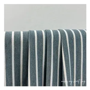 Stripe Stretch Fabrics TC Material Polyester Cotton Textile For Girls Skirt Clothing New Design