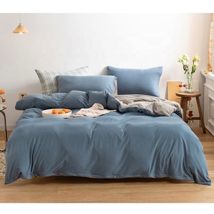 Bộ Ga Trải Giường Bằng Vải Bông Nguyên Chất Dệt Kim Áo Len Tùy Chỉnh Nhà Máy OEKO-TEX - Product Image 2