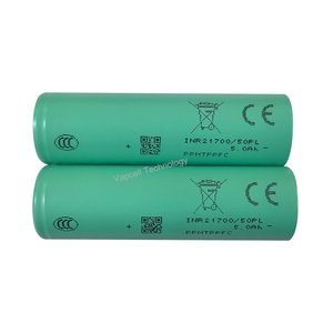 Batterie Originali 21700 50pl 5000mAh 70A 3.6V, Celle agli Ioni di Litio 21700 5000mAh per Pacchi Batteria e Utensili Elettrici - Product Image 2