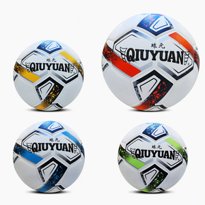 Pallone da <span class=keywords><strong>Calcio</strong></span> Senza Cuciture Termosaldato Leggero Ecologico Durevole per Interni/Esterni Misura 5 in PU Premium Testurizzato per Squadre - Product Image 2