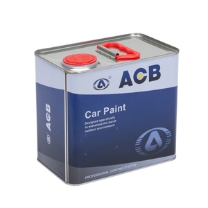 สีเคลือบเงา 2k สำหรับรถยนต์ ACB สีดำ สำหรับซ่อมแซมและเคลือบสีรถยนต์ - Product Image 3