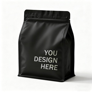 Bolsas de Plástico Transparentes Personalizadas con Impresión, Selladas en Ocho Lados, con Fondo Plano, para Empacar Granos de Café y Alimentos, con Válvula y Cierre - Product Image 6
