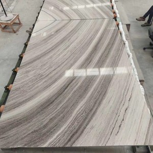 Pierre naturelle polie chinoise avec veines noires, pour mur et comptoir - Product Image 5