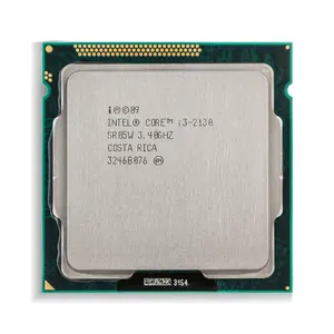 Intel Core CPU I3 2100 I3 2120 I3 2130デュアルコアLga1155CPUに使用