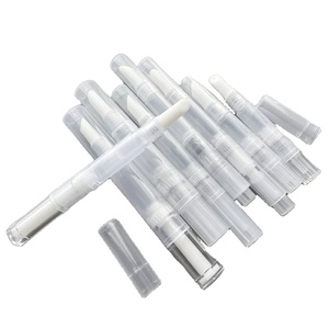 ปากกาน้ำมันทาเล็บพร้อมแปรง 2 มล. 3 มล. 4 มล. 5 มล. หลอดใส่เครื่องสำอาง ลิปกลอส ภาชนะบรรจุน้ำมันบำรุงหนังกำพร้า น้ำยาทาเล็บ ปากกาเปล่าแบบหมุนได้ - Product Image 1