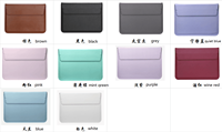 Étui pour ordinateur portable en cuir, design enveloppe, pour MacBook Pro 13 15, housse pour ordinateur portable