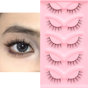 YEGZ-YJ-CD64 striscia di ciglia naturali a striscia piena di ciglia ecologiche scatola di <span class=keywords><strong>visone</strong></span> in fibra chimica domestica vegana di lunghezza mista - Product Image 6