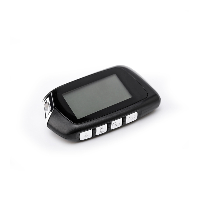 Shock Alarm Remote Engine Start 2 Way Car Alarm with LCD Pager Display and Keyless Entry
