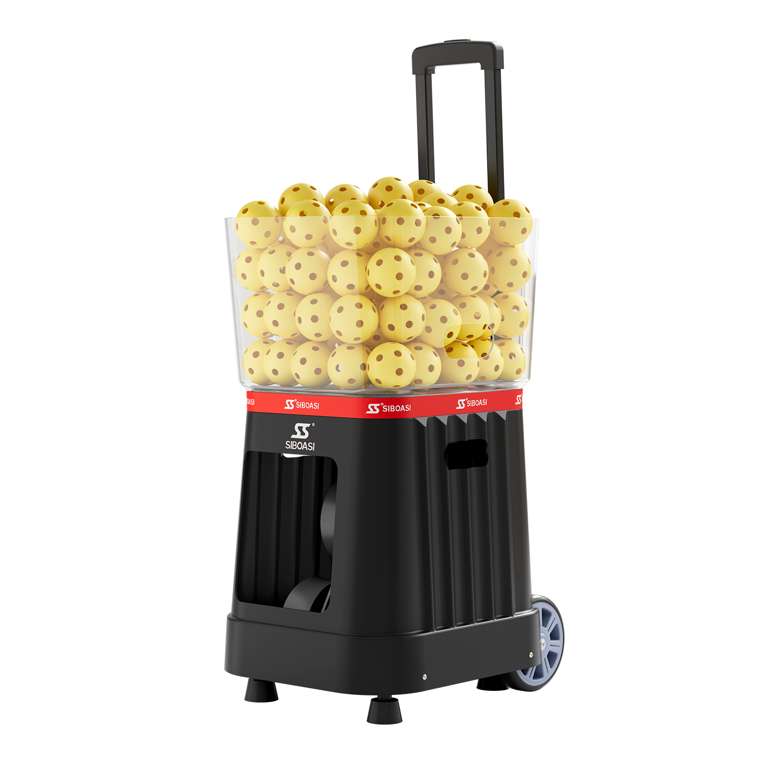 SIBOASI SS-C6 Intelligente Pickleball-Maschine Dink-Ball-Experte Duale Fernbedienung/App-Steuerung 60-Ball-Kapazität Tragbare Unterhaltung****^^^^ https://www.siboasi.com