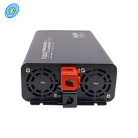 Convertisseur de puissance à onde sinusoïdale pure 1000W 24V DC vers 220V AC Sortie simple pour la maison, l'automobile et le compresseur avec écran LCD