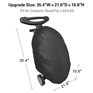 High Quality Direct Real Factory BBQ Grill Cover For Weber Q2000 Series Waterproof Dust-proof Outdoor BBQ Cover