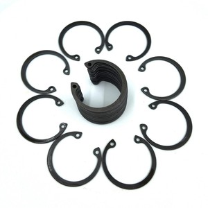 Bagues de retenue <span class=keywords><strong>Demart</strong></span> en acier à ressort noir DIN472 de haute qualité pour alésages DIN472-N-A-115 * 4 - Product Image 1