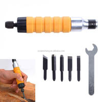 Ciseau électrique pour le travail du bois couteau à découper manche flexible ciseau à bois couteau à découper table meulage