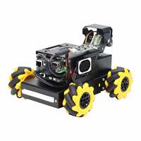 Raspbot V2 AI modelos grandes y AI Voice Interaction Mecanum Wheel Car para ROS2 Raspberry Pi 5