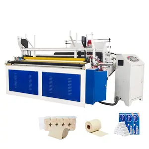 Small machines for business multi size toilet tissue paper roll making machinery toilet paper rewinding machine in south africa