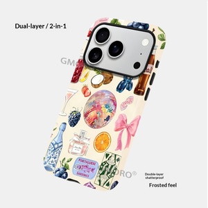<span class=keywords><strong>Coque</strong></span> de téléphone portable personnalisée antichoc double couche haut de gamme compatible avec l'illustration artistique la plus vendue sur <span class=keywords><strong>AliExpress</strong></span> pour 17pm - Product Image 4