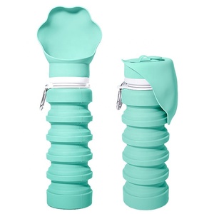 Nuevo Dispensador de Agua Plegable Compacto para Mascotas, Libre de BPA, Ligero, de Silicona Segura para Alimentos, para Perros y Gatos, para Caminar al Aire Libre - Product Image 4