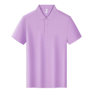 Camisa Polo Personalizada de Manga Corta, Color Sólido, Algodón, Ropa de Trabajo, Uso Diario - Product Image 2