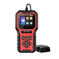 VIECAR M302 Outil de diagnostic automobile OBD2 avec écran LCD pour réinitialiser la lumière d'entretien du véhicule et lire/effacer les codes d'erreur pour toutes les voitures