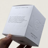 Scatola Personalizzata in Carta di Cotone con Chiusura Automatica, Confezione Olografica per Maschere in Argilla, Scatola Regalo per Cosmetici e Prodotti Skincare